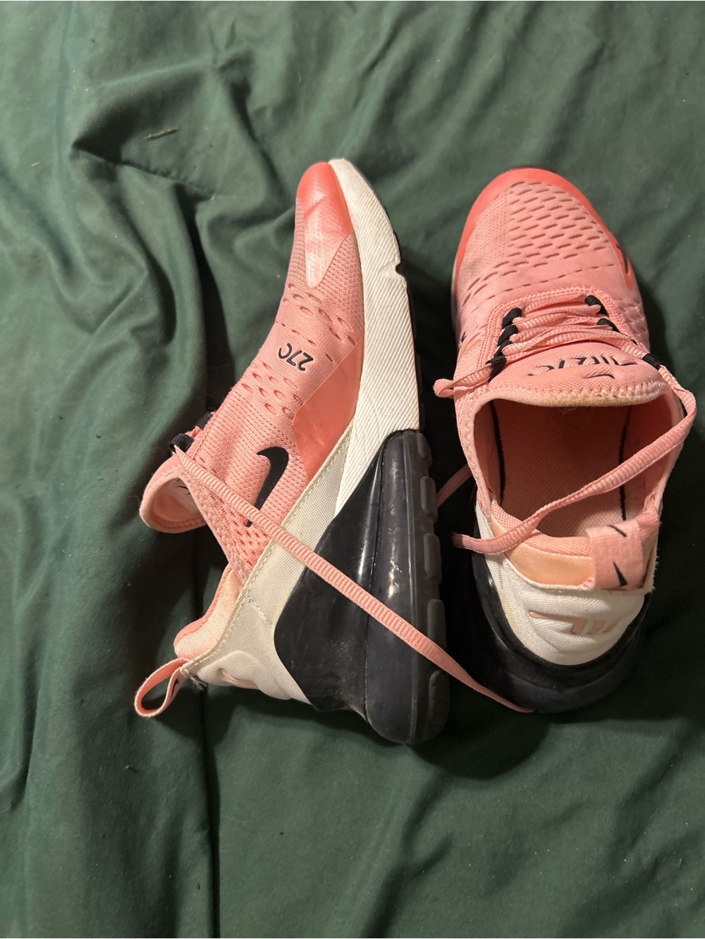 Nike Women’s Air Max 270 in Coral Pink and Black